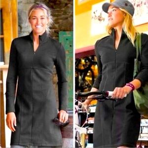 Athleta Black Sweater Dress Size M